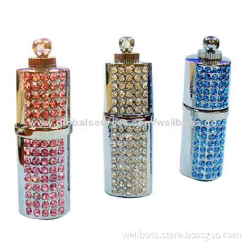 Crystal Column USB Flash Drive with Customized ColorsNew